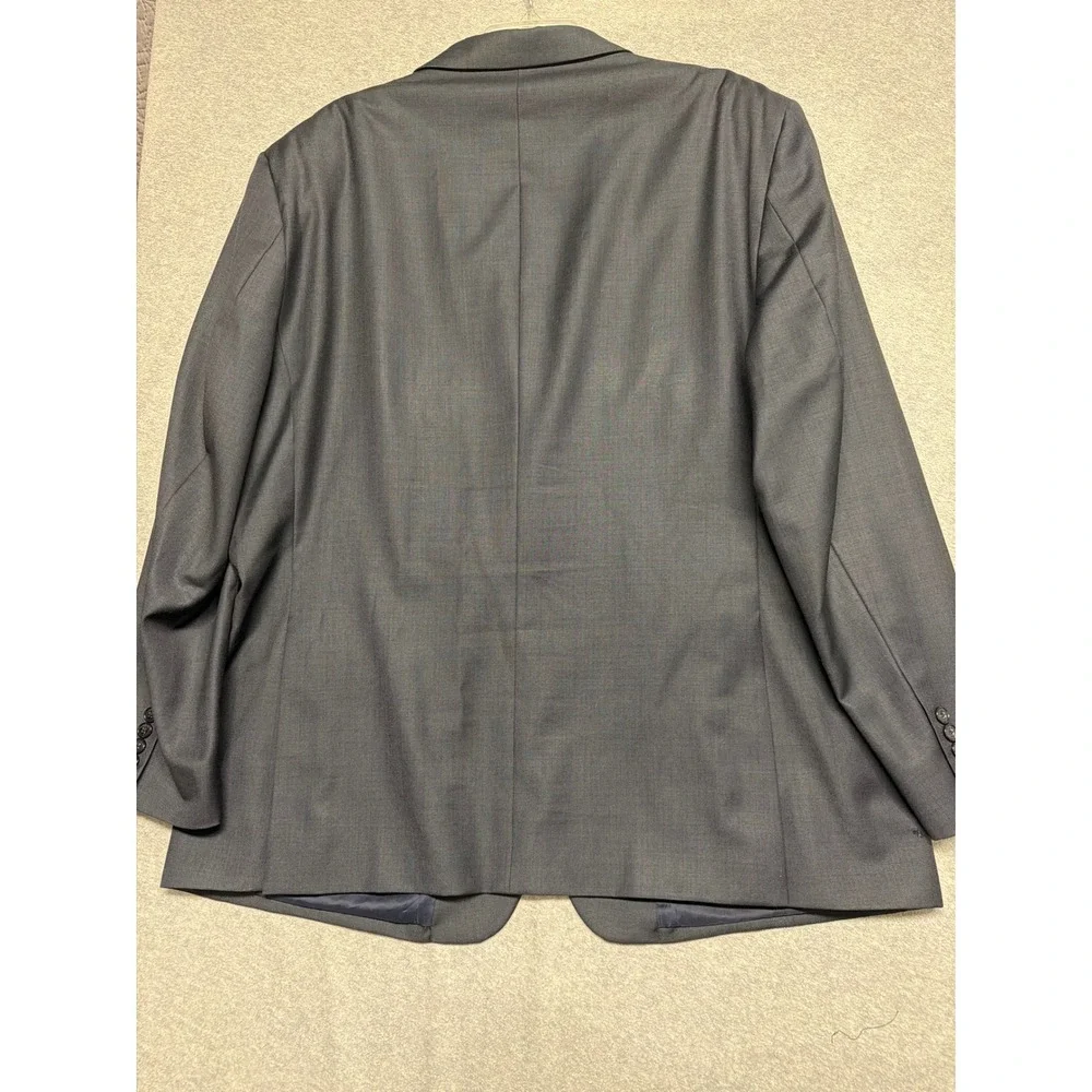 Jos A Bank Travelers Collection Mens 50R Blazer  100% Wool Tailored DAMAGED‎